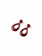 RESIN WATER DROP EARRINGS