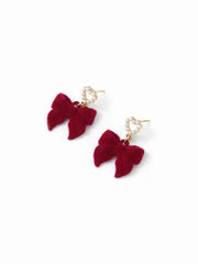 BOWKNOT DROP EARRINGS