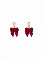 BOWKNOT DROP EARRINGS