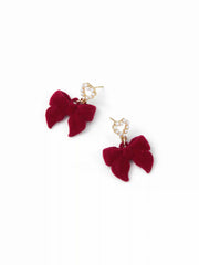 BOWKNOT DROP EARRINGS