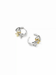 STAR & HEART HOOP EARRINGS
