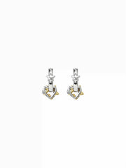 STAR & HEART HOOP EARRINGS