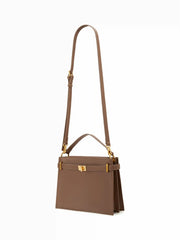 BELTED RECTANGLE CROSSBODY BAG & HANDBAG & BACKPACK