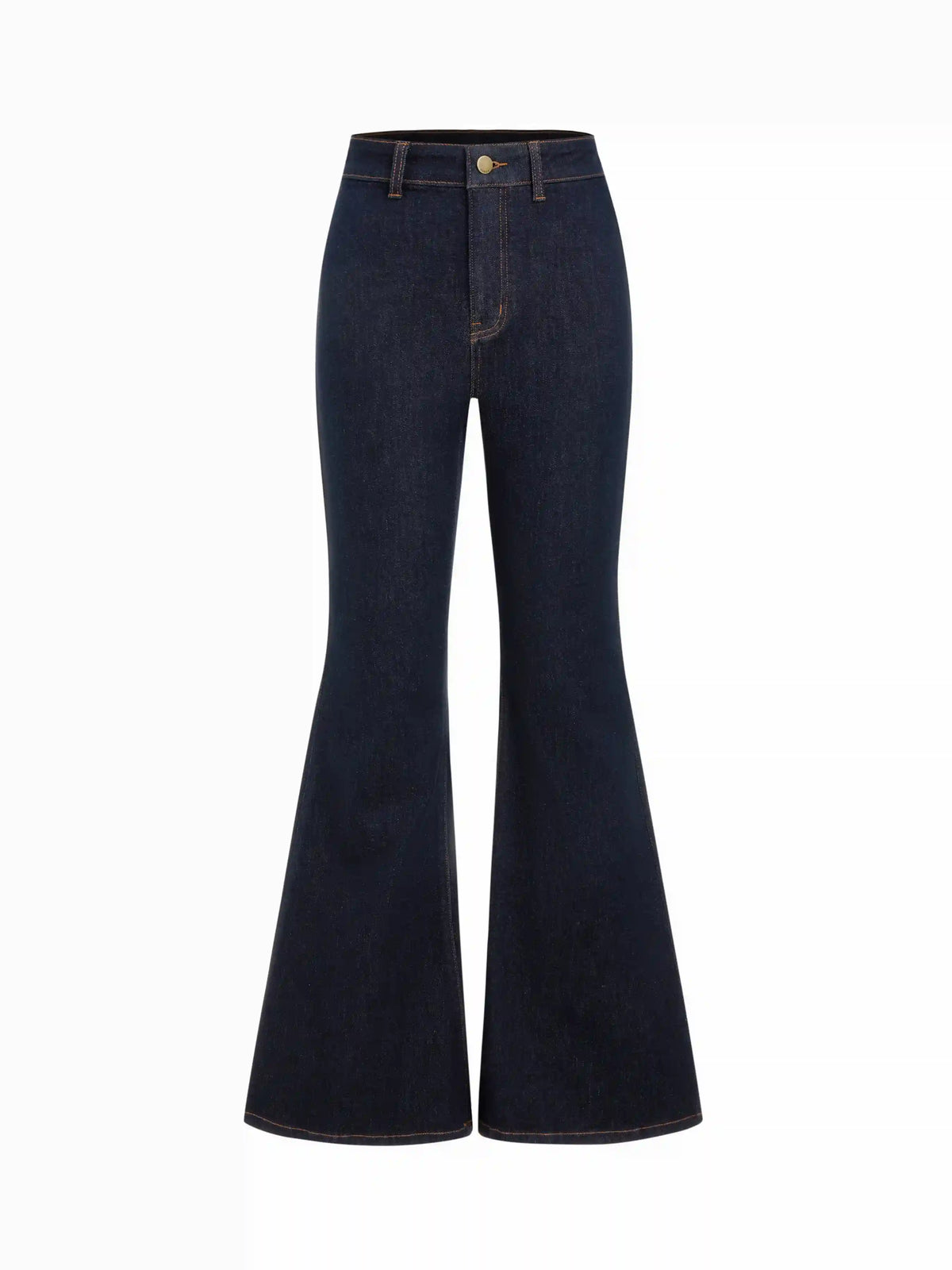 High Stretch Denim High Waist Stretch Flared Jeans