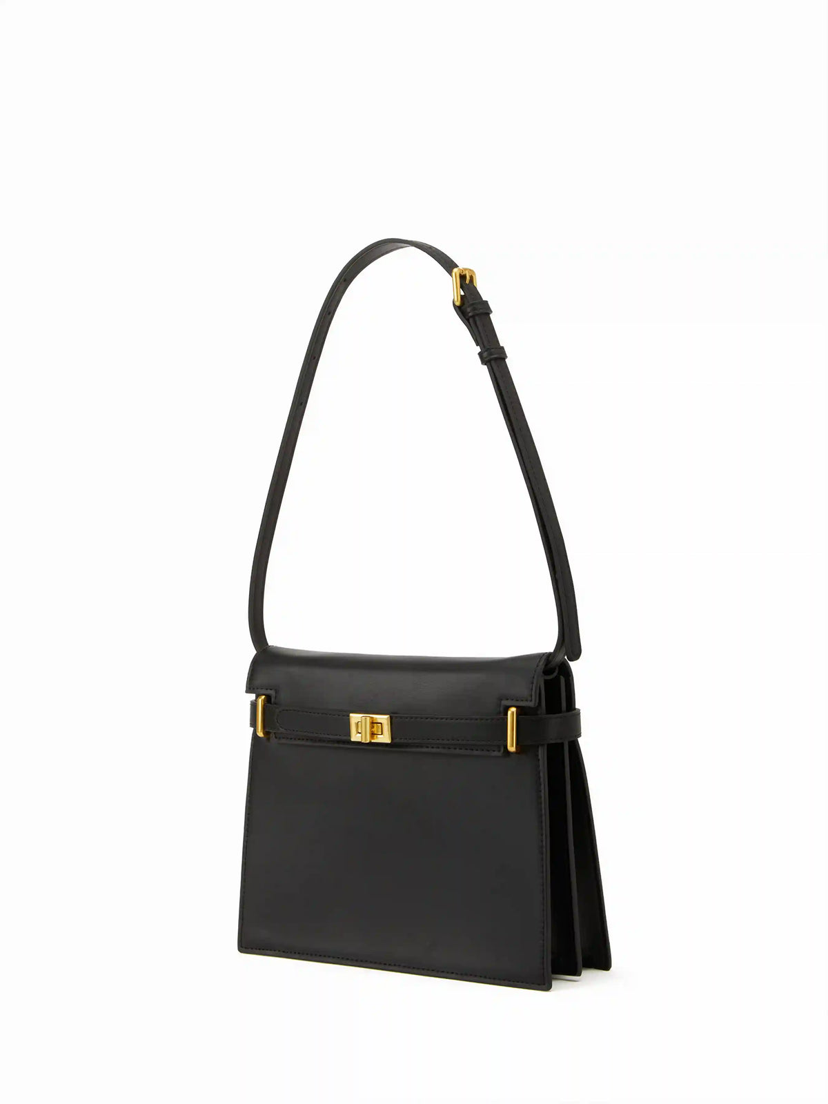BELTED RECTANGLE CROSSBODY SHOULDER BAG
