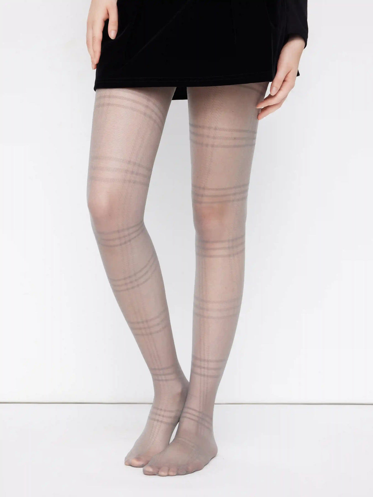 PLAID TIGHTS
