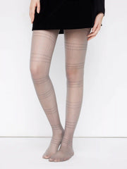 PLAID TIGHTS