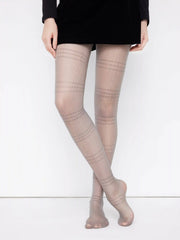 PLAID TIGHTS