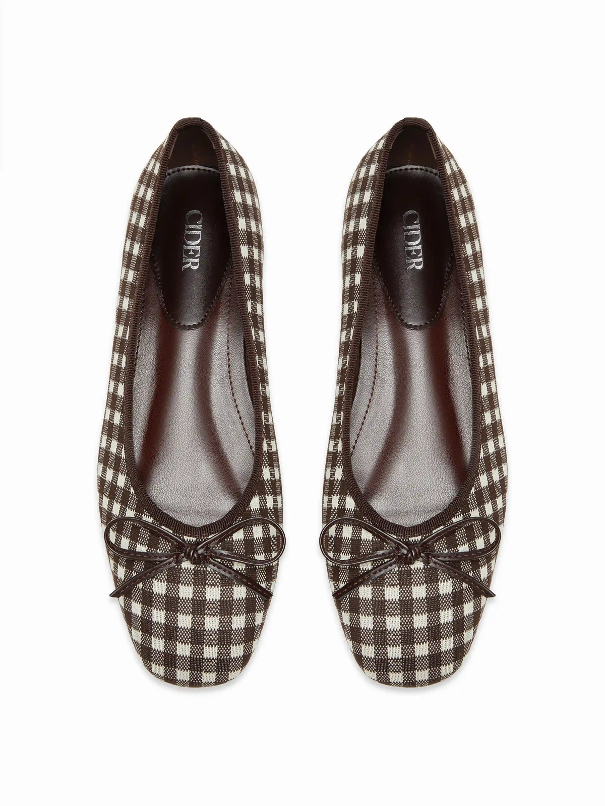 BOWKNOT GINGHAM MARY JANES