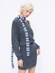 STRIPED SCARF