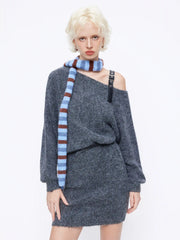 STRIPED SCARF