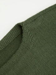 Knit Turtleneck Top & Off-shoulder Lantern Sleeve Top