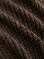 Knit V-neck Long Sleeve Twist Top