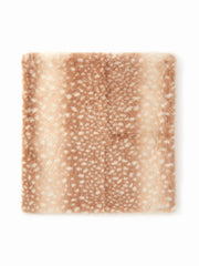 DEER PRINT FUZZY PILLOWCASE