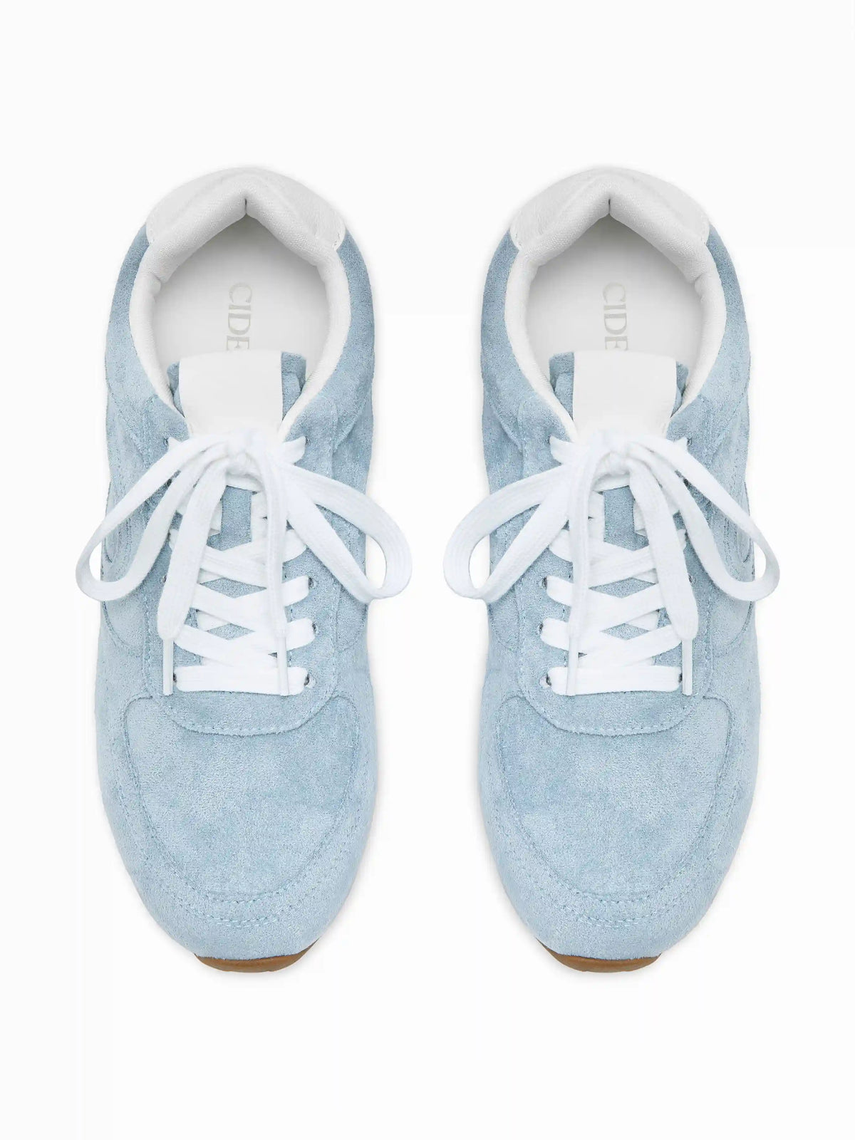 FAUX SUEDE LACE-UP SNEAKERS