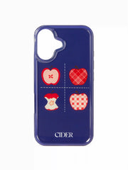 APPLE PATTERN PHONE CASE