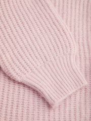 Oversized Lantern Sleeve Wool-blend Knit Cardigan Curve & Plus