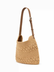 KNITTED SHOULDER BAG