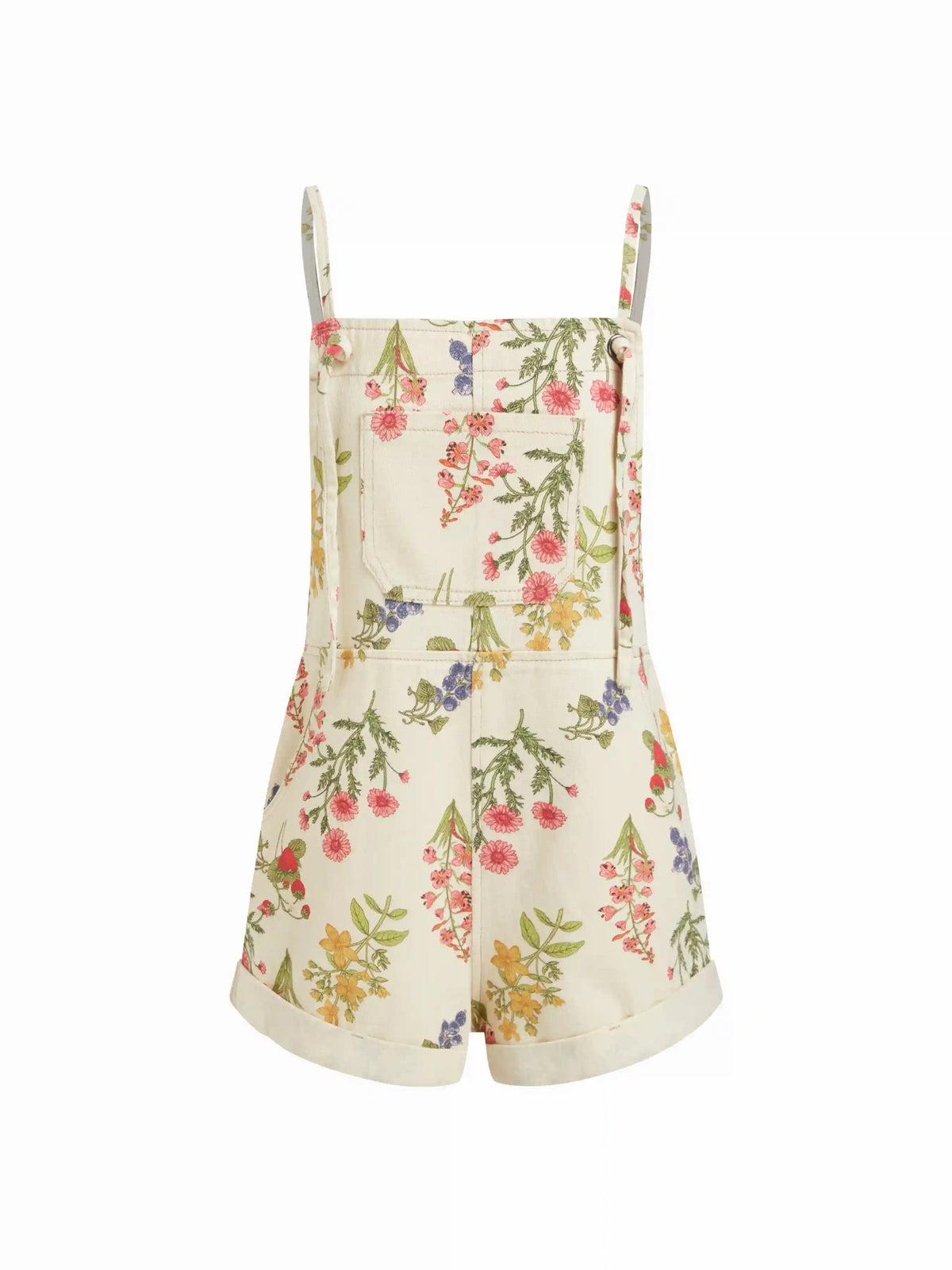 Denim Pocket Ultra Short Romper