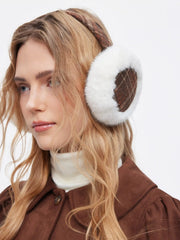 TARTAN FUZZY EARMUFFS