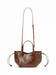 FAUX LEATHER SHOULDER BAG & CROSSBODY BAG