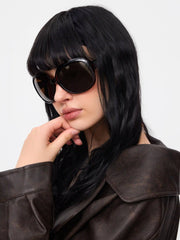 SQUARE FRAME FASHION GLASSES