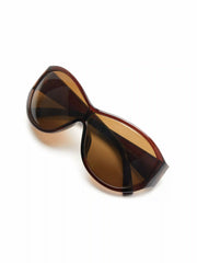 OVAL FRAME FASHION GLASSES