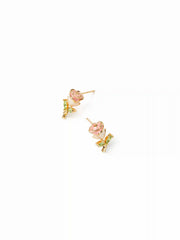 ROSE STUD EARRINGS
