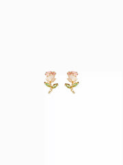 ROSE STUD EARRINGS