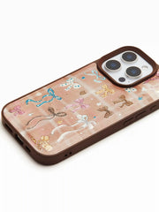 BOWKNOT PLAID PHONE CASE
