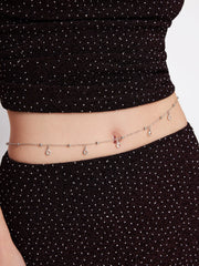 RHINESTONE WAIST CHAIN