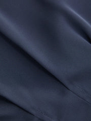 Pleated Cinched Short Sleeve Shirt Curve & Plus