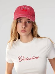 BOWKNOT & CHERRY BASEBALL CAP