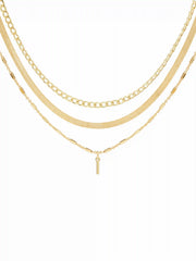 LETTER LAYERED NECKLACE