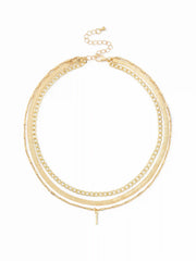 LETTER LAYERED NECKLACE