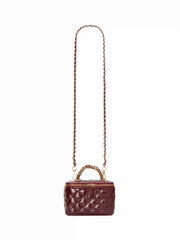 QUILTED VANITY HANDBAG & CROSSBODY BAG