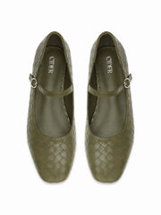 WOVEN ADJUSTABLE STRAP FLATS