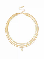 LETTER LAYERED NECKLACE