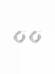 STAINLESS STEEL HOOP EARRINGS