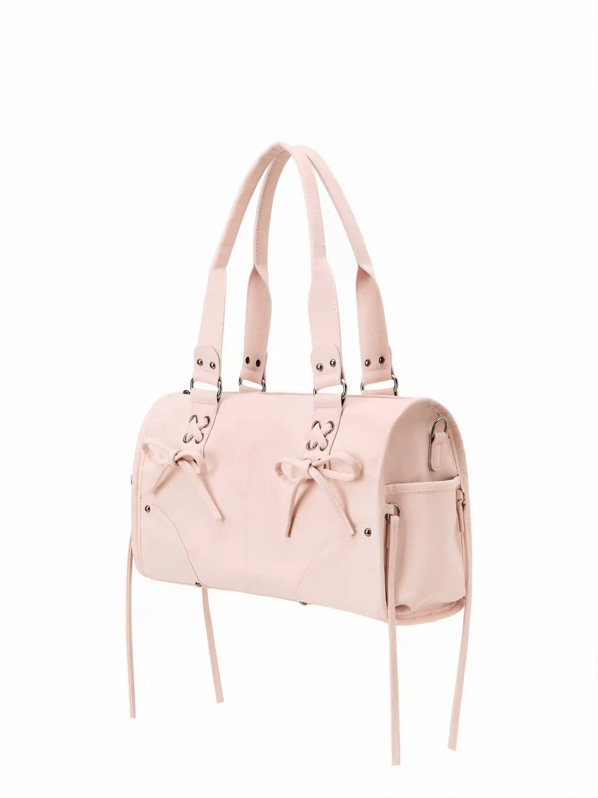 BOWKNOT STUDDED SHOULDER BAG