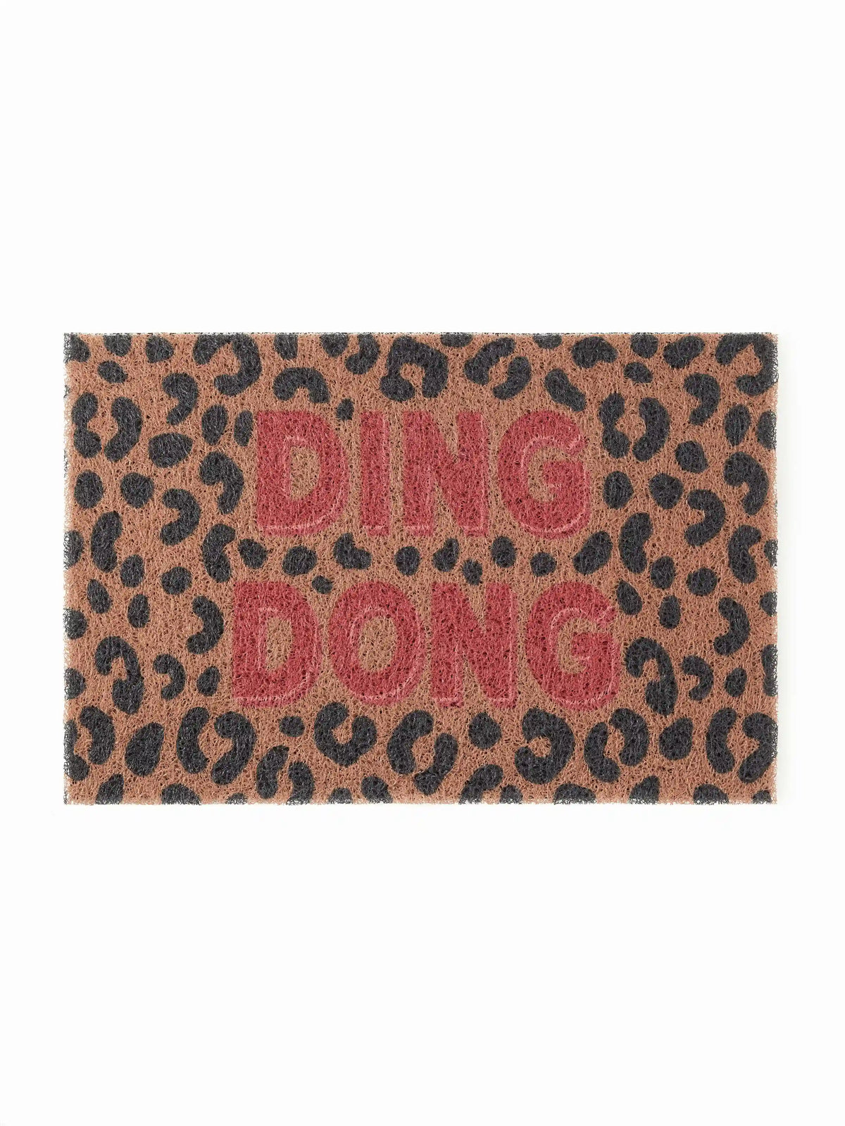 LEOPARD PRINT DOOR MAT