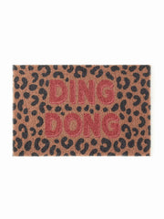 LEOPARD PRINT DOOR MAT