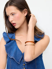 3 PCS LEOPARD PRINT BRACELETS SET