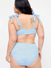 Floral Sweetheart Underwire Full Coverage Bikini Set Curve & Plus