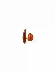 GEMSTONE OPEN RING