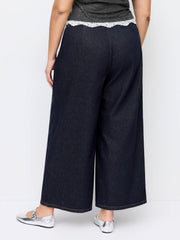 Denim High Rise Baggy Jeans Curve & Plus