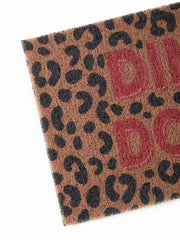 LEOPARD PRINT DOOR MAT