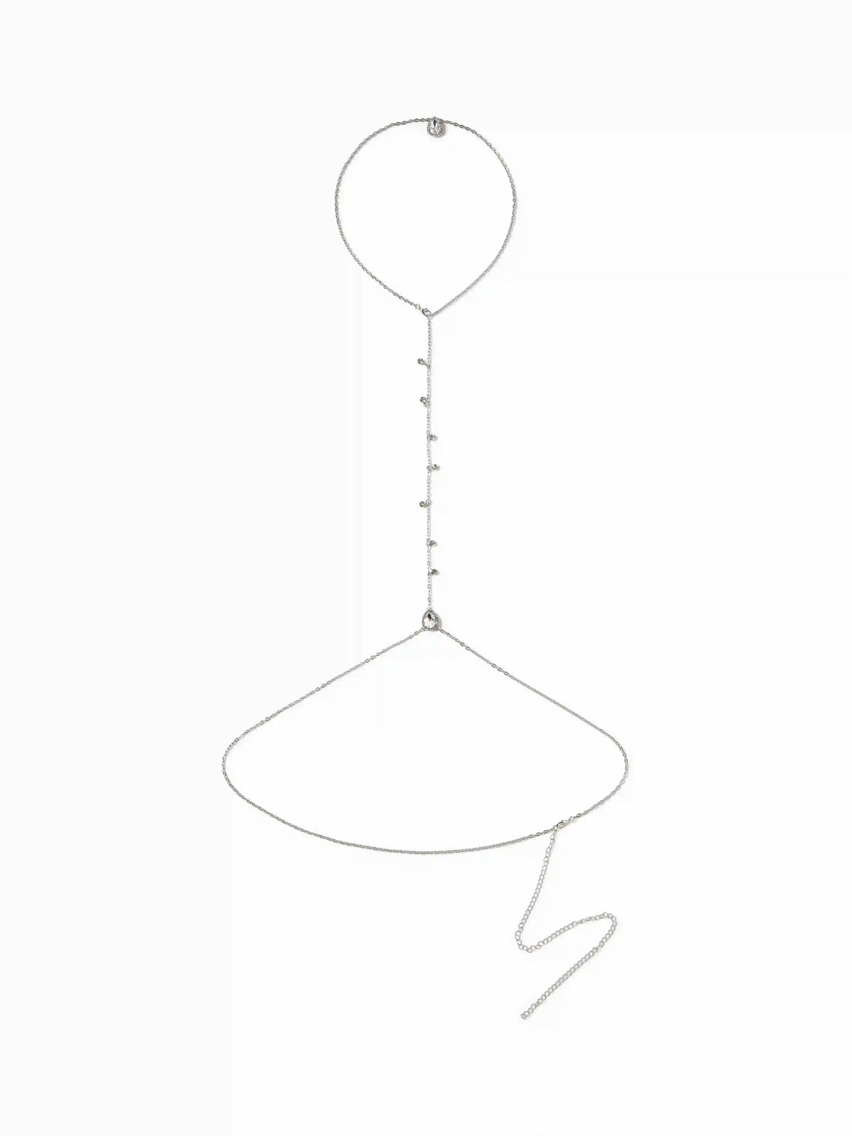 RHINESTONE BODY CHAIN