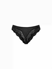 Low Rise Lace Trim Bikini Panty