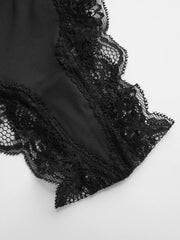 Low Rise Lace Trim Bikini Panty